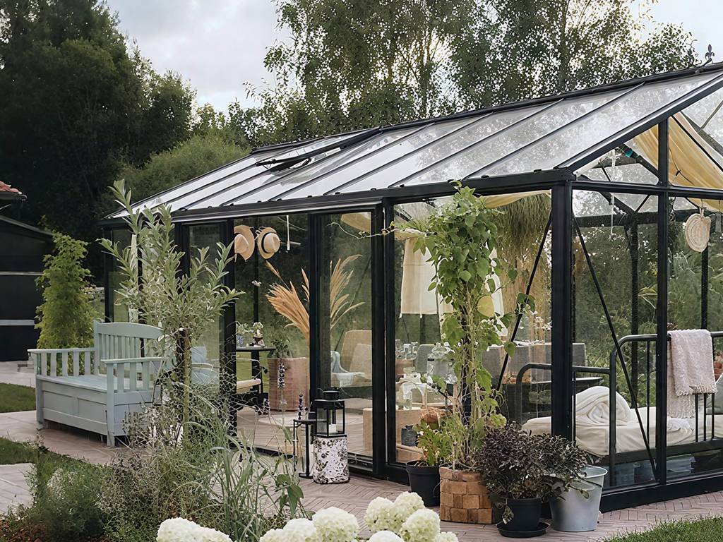 glass greenhouse, small glass greenhouse, glass greenhouse for sale